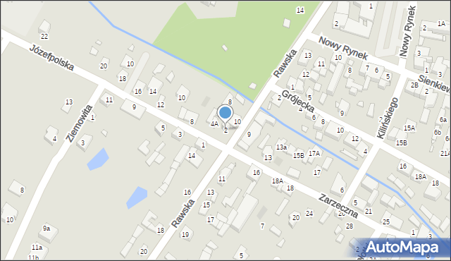 Mszczonów, Józefpolska, 2, mapa Mszczonów