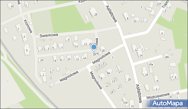 Police, Jodłowa, 16, mapa Police