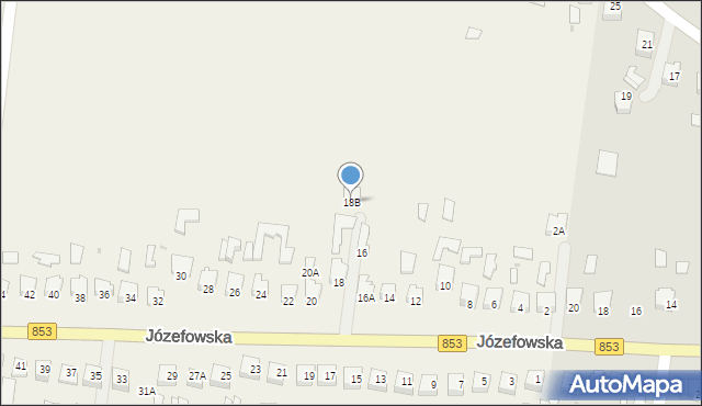 Rogóźno, Józefowska, 18B, mapa Rogóźno