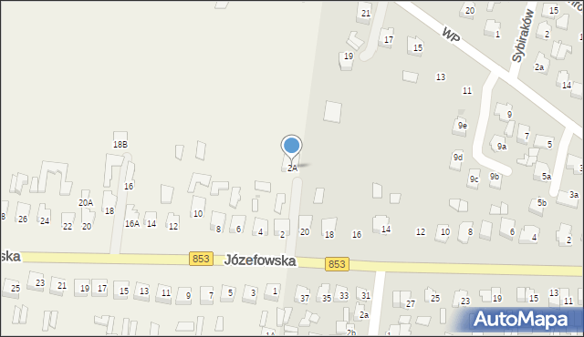 Rogóźno, Józefowska, 2A, mapa Rogóźno