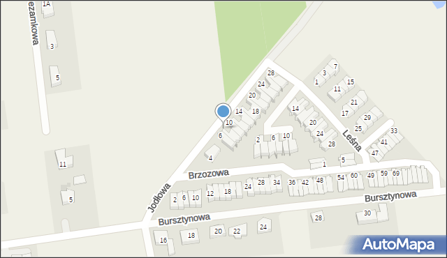 Rokitnica, Jodłowa, 8, mapa Rokitnica