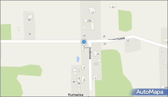 Rumianka, Jodłowa, 2, mapa Rumianka