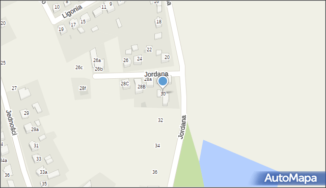 Studzionka, Jordana Henryka, 30, mapa Studzionka