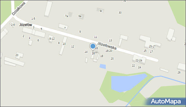 Tomaszów Mazowiecki, Józefowska, 16, mapa Tomaszów Mazowiecki