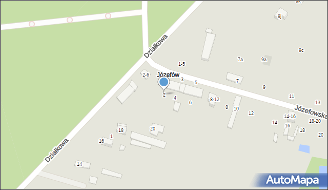 Tomaszów Mazowiecki, Józefowska, 2, mapa Tomaszów Mazowiecki