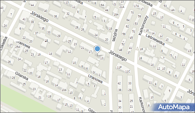 Warszawa, Jórskiego Zygmunta, 15, mapa Warszawy