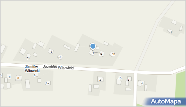 Witowice, Józefów Witowicki, 3, mapa Witowice