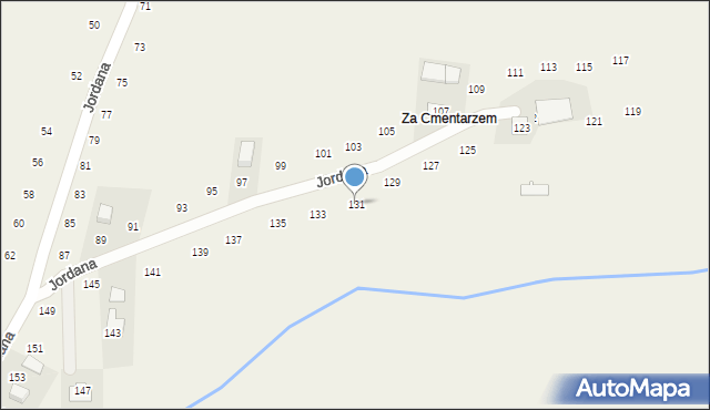 Zakliczyn, Jordana, 131, mapa Zakliczyn