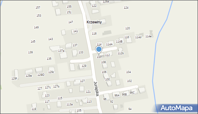 Bolechowice, Jurajska, 110, mapa Bolechowice