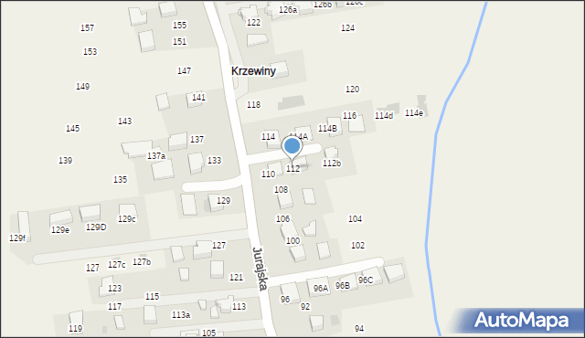 Bolechowice, Jurajska, 112, mapa Bolechowice