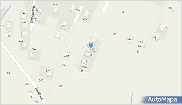 Bolechowice, Jurajska, 196a, mapa Bolechowice