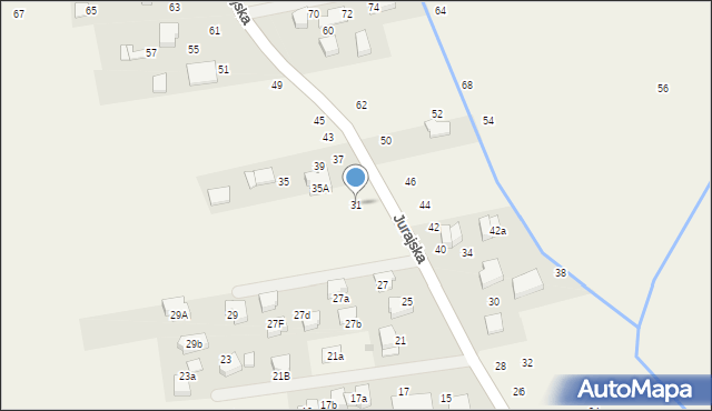 Bolechowice, Jurajska, 31, mapa Bolechowice