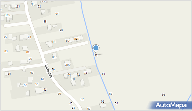 Bolechowice, Jurajska, 82, mapa Bolechowice