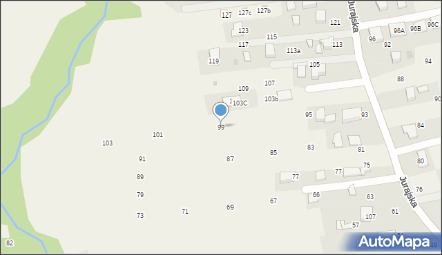 Bolechowice, Jurajska, 99, mapa Bolechowice