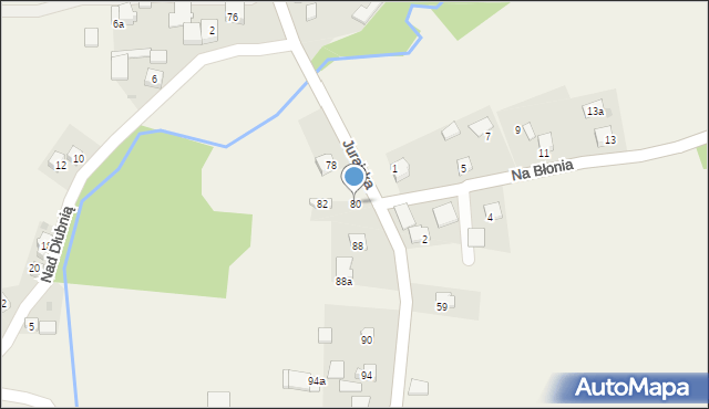 Iwanowice Dworskie, Jurajska, 80, mapa Iwanowice Dworskie