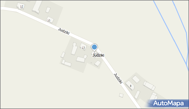 Judziki, Judziki, 11, mapa Judziki