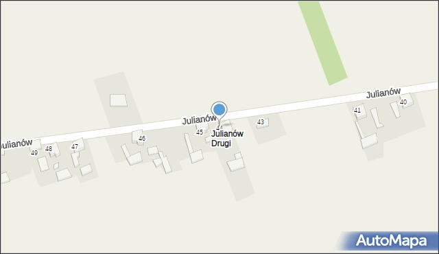 Julianów, Julianów, 44, mapa Julianów