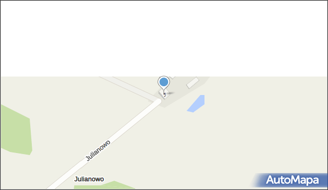 Julianowo, Julianowo, 5, mapa Julianowo