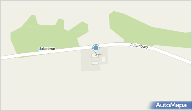 Julianowo, Julianowo, 6, mapa Julianowo