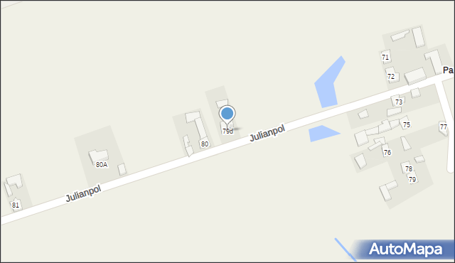 Julianpol, Julianpol, 79d, mapa Julianpol