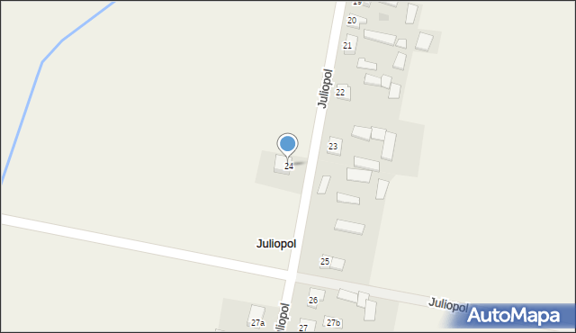 Juliopol, Juliopol, 24, mapa Juliopol