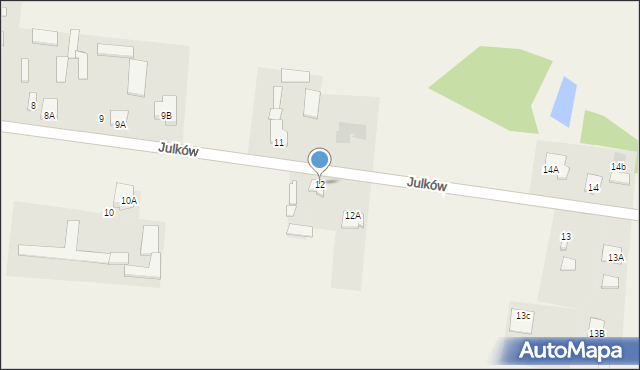 Julków, Julków, 12, mapa Julków