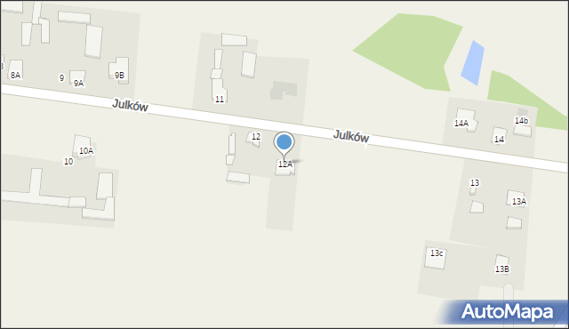 Julków, Julków, 12A, mapa Julków