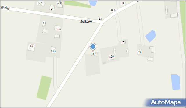 Julków, Julków, 16, mapa Julków