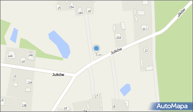 Julków, Julków, 18, mapa Julków