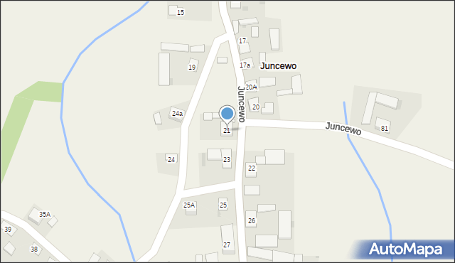 Juncewo, Juncewo, 21, mapa Juncewo