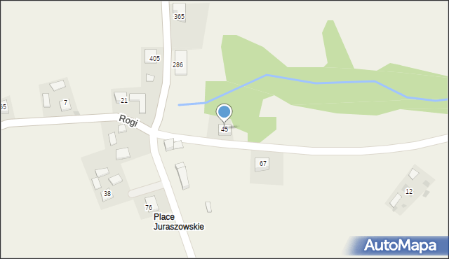 Juraszowa, Juraszowa, 45, mapa Juraszowa