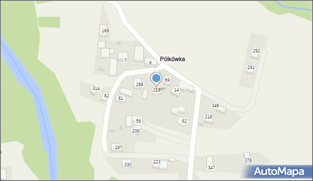 Jurków, Jurków, 219, mapa Jurków