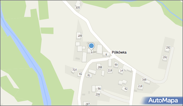 Jurków, Jurków, 7, mapa Jurków