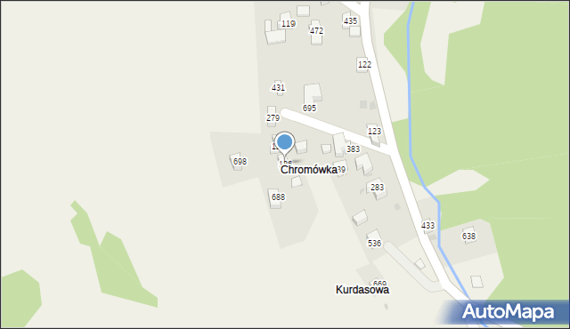 Juszczyn, Juszczyn, 126, mapa Juszczyn