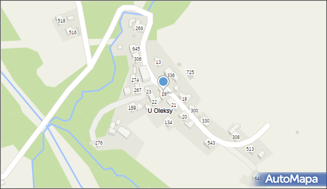 Juszczyn, Juszczyn, 19, mapa Juszczyn