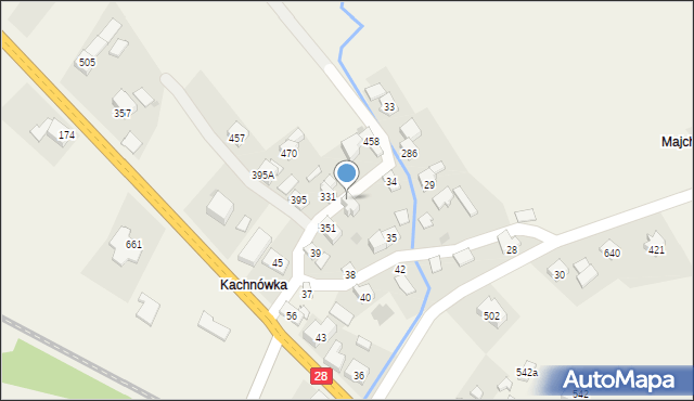 Juszczyn, Juszczyn, 333, mapa Juszczyn