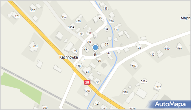 Juszczyn, Juszczyn, 38, mapa Juszczyn