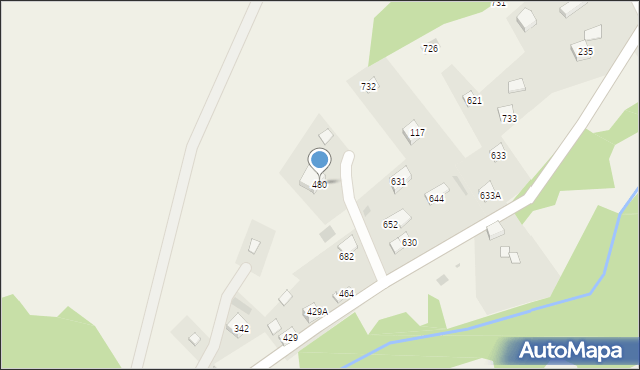 Juszczyn, Juszczyn, 480, mapa Juszczyn