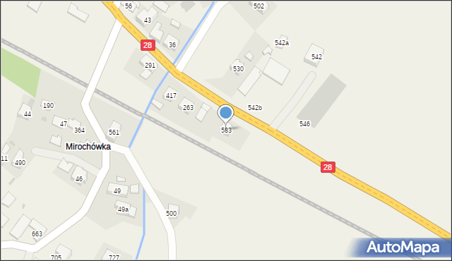 Juszczyn, Juszczyn, 583, mapa Juszczyn