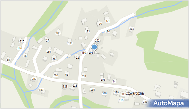 Juszczyna, Juszczyna, 31, mapa Juszczyna