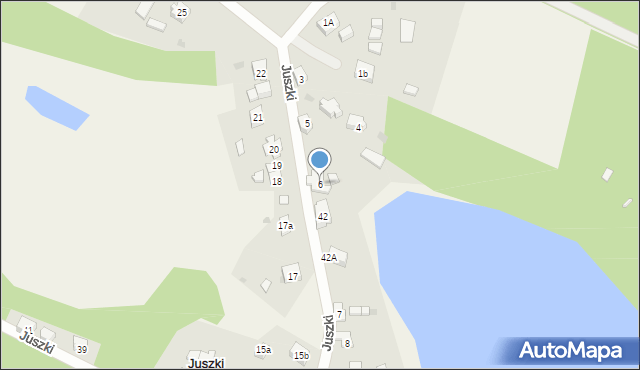 Juszki, Juszki, 6, mapa Juszki