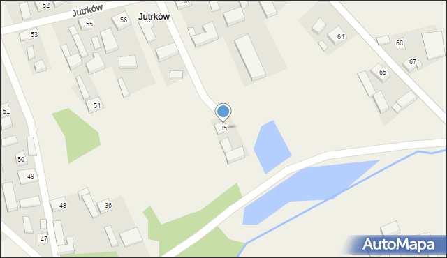 Jutrków, Jutrków, 35, mapa Jutrków