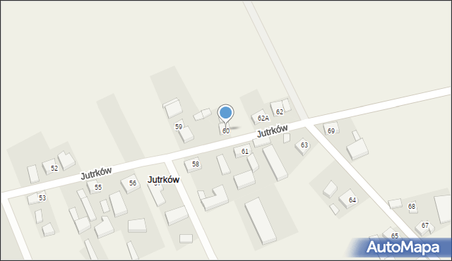 Jutrków, Jutrków, 60, mapa Jutrków