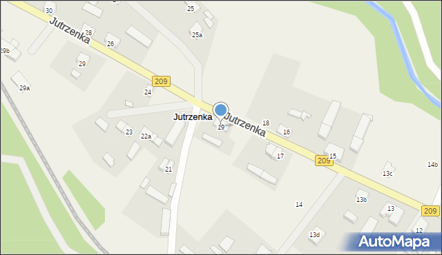 Jutrzenka, Jutrzenka, 19, mapa Jutrzenka