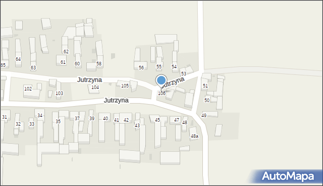 Jutrzyna, Jutrzyna, 106, mapa Jutrzyna