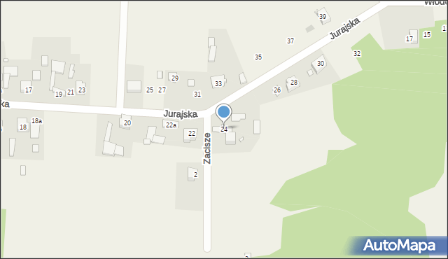 Morsko, Jurajska, 24, mapa Morsko