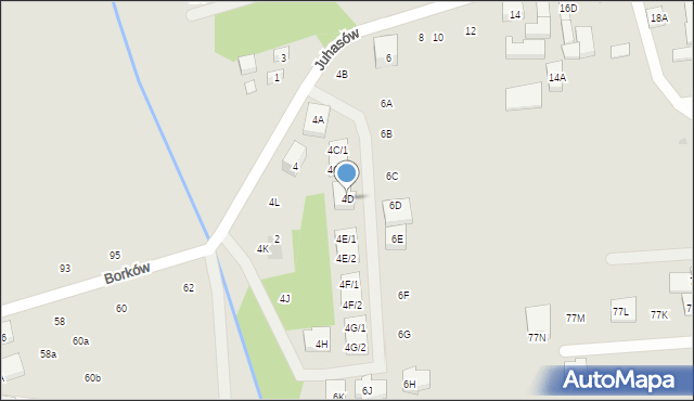 Warszawa, Juhasów, 4D, mapa Warszawy