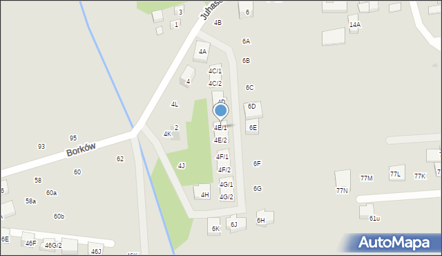 Warszawa, Juhasów, 4E/1, mapa Warszawy