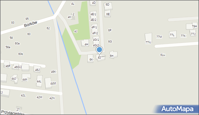 Warszawa, Juhasów, 6J, mapa Warszawy