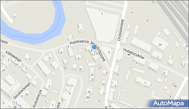 Bartoszyce, Kazimierza Jagiellończyka, 8A, mapa Bartoszyce